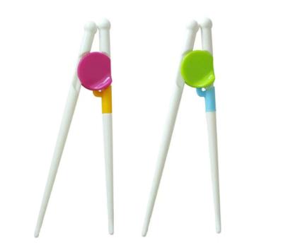 China PVC Travel Free Home Baby Learning Chopsticks Reusable Child Useful Practicing Chopsticks for sale