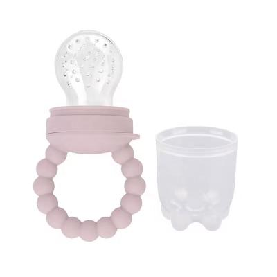 China BPA Free Factory Hot Selling OEM Multi Color Baby Fruit Feeder Soother Teething Silicone Baby Pacifier for sale