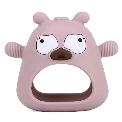 China Wholesale Custom Bpa Free Animal Shape Baby Teething Toy Infant Funny Teething Toy for sale