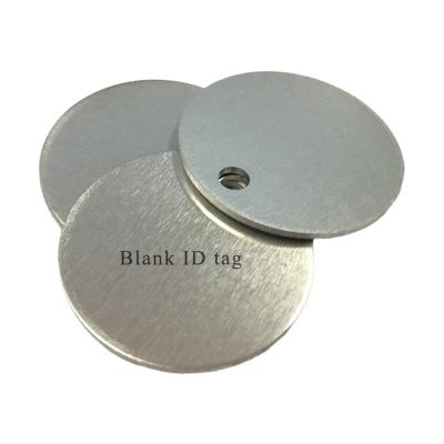 China Customized List New Customized Size Embossed Anodized Aluminum Asset Tag Support OEM Service for sale