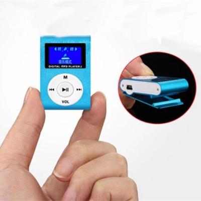 China Sports Fashionable Mp3 Player Display Screen Mp3 Music Accesorios Phone Music Player Mp3 Clip Metal Audio Songs for sale