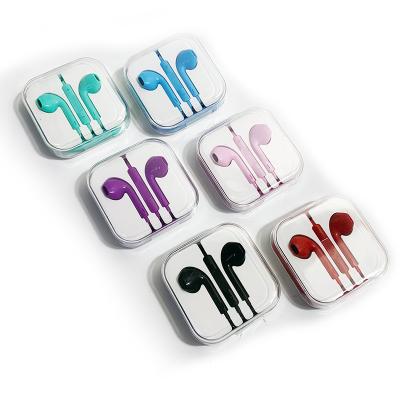 China In-ear Universal Earphone Wired Colorful Earphones Wired Earphone HiFi Earphone Wired Bass 3.5mm for sale