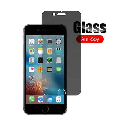 China Factory Price 2.5D 9H 0.33mm Anti Spy Privacy Tempered Glass Screen Protector For Iphone 13/12/11/X/XS for sale