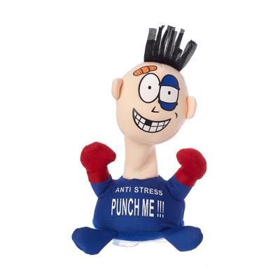 China Cheap Plush Punch Me Screaming Sound Doll Toys Punch Me Toy Stress Reliever for sale