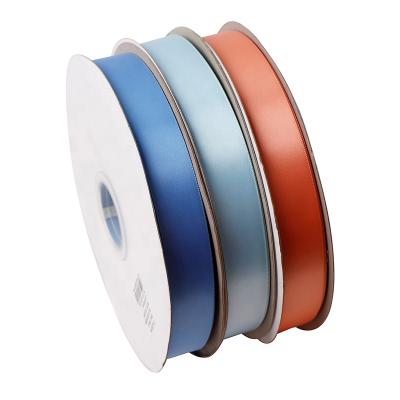 China Free Sample Face Ribbon Double Face Satin Ribbons Wholesale Suppliers Viable Single Satin Ribbons for sale