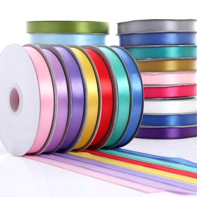 China Wholesale Satin Ribbon Ribbon 3-100mm Viable Silk Satin Ribbon Suppliers for sale