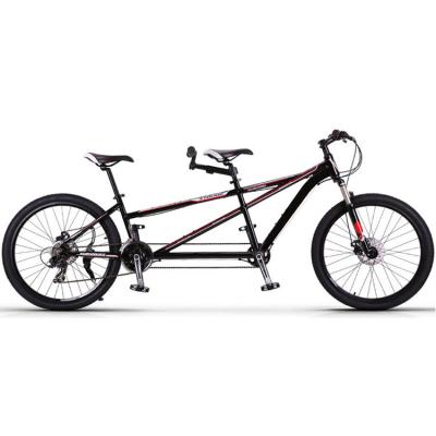 China 700C Double Road Ebike Frame Cheap Factory Price Good Quality Double Person Bike 2 3 Person Tamdem For Safe Tandem Bike for sale