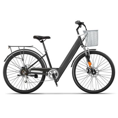 China Cheap Steel Road Bike China 700C Ebike City Electric Bike for sale