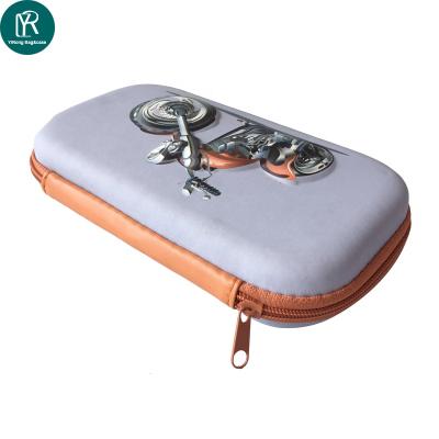 China Inside can be the necessary plastic pencil case customized colorful customized hard shell zipper closure for sale