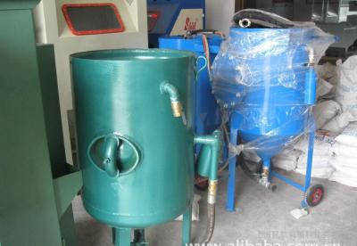 China Fixed High Pressure Sand Blasting Machine , Metal Surface Blast Cleaning Equipment for sale