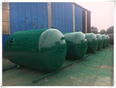 China Horizontal Air Receiver Tanks For Compressors , Stainless Steel Pressure Vessel for sale