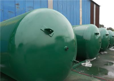 China ASME Approved Horizontal Air Receiver Tanks For Air Compressors Systems for sale