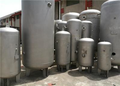 China 232psi Pressure Horizontal Air Compressor Tank , Water / Gas / Propane Storage Tanks for sale