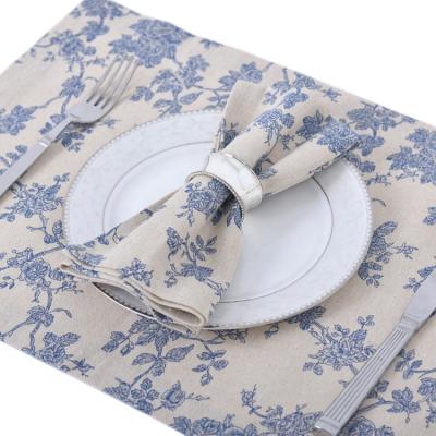 China Factory wholesale high quality durable non slip towels printed napkins hotel restaurant towels for sale