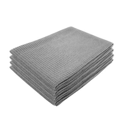 China Wholesale Waffle Weave Kitchen Tea Towel Cleaning Cloth Child Safe Ultra Soft Strong Absorbent Dish Towels Heavy Duty Dish Towels Wholesale for sale