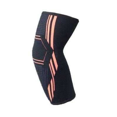 China Adjustable Elasticity Breathable Nylon Material Elbow Brace For Weightlifting Power Basketball Elbow Lift Support for sale