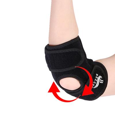 China Adjustable Elasticity Breathable Durable Low Price Sports Nylon Elastic Elbow Support For Men And Women for sale