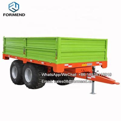 China 2020 Hot Selling Hydraulic System Small Tractor Europe Farm Trailer With Cheap Price for sale