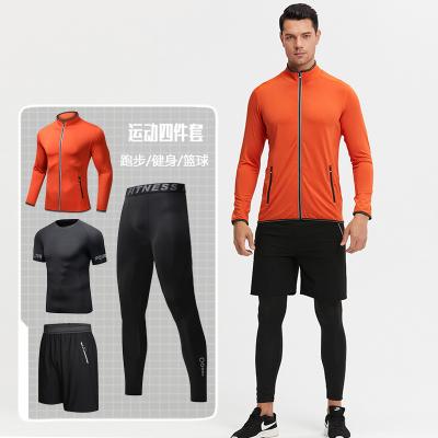 China Ropa Deportiva Breathable Custom Sports Hoodie Men's Fit Gym Clothes Fitness Yoga Wear Sportswear Outdoor Jogging Set for sale