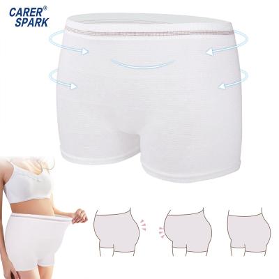 China Ladies Antibacterial Medical Seamless Lingerie Panties Women Underwear Disposable Postpartum Abdomen for sale