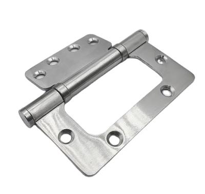 China Modern Stainless Steel Ball Bearing 2 Flush Door Butterfly Hinge for sale