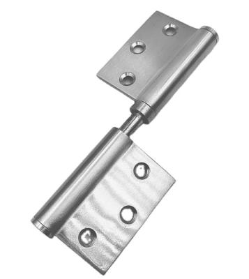 China 5 Inch 304 Stainless Steel Flag Modern Heavy Duty Welding Hinge Without Screws For Entry Doors for sale