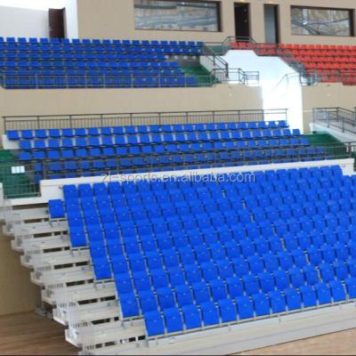 China Retractable Security Gym Bleacher Grandstand Seating System for sale