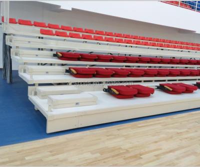 China Safety Indoor Gym Stadium Telescopic Seating Bleachers for sale