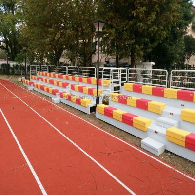 China Safety Row 3 Outdoor Grandstand Seats Fixed Benches For Sport for sale