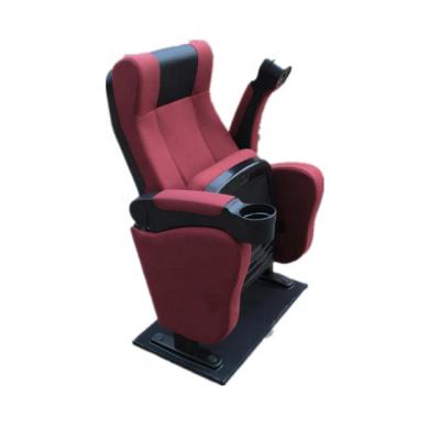 China Indoor Theater Cinema Auditorium Indoor Chair With Cupholder for sale