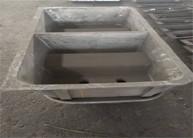 Chine 1000 Lb 1200 LB Aluminum Ingot Mold Non Ferrous Metal Recycling à vendre