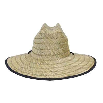 China Empty Custom Mens Outdoor Straw Sun Bucket Hat Eco - Friendly Fishing Hat for sale