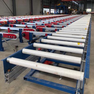 China High Efficiency 2000T New Product 2021 Belt Type Aluminum Handling Table For Aluminum Profile Extrusion Press for sale