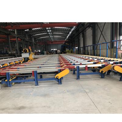 China High Efficiency 2200T China Wholesale Conveyors Aluminum Extrusion Press Handling Table For Aluminum Profile for sale