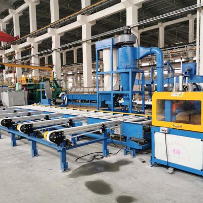 China High Efficiency 1450TWholesale Price Aluminum Extrusion Press Handling Table And Cooling Area Production Line for sale