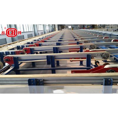 China Low Moq High Efficiency 1650T Belt Type Design Handling Table For Aluminum Profile Extrusion Plant Cooling Table For Aluminum Profile for sale