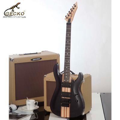 China Factory supply 2022 hot sale exquisite cheap left hand GECKO electric guitar for sale