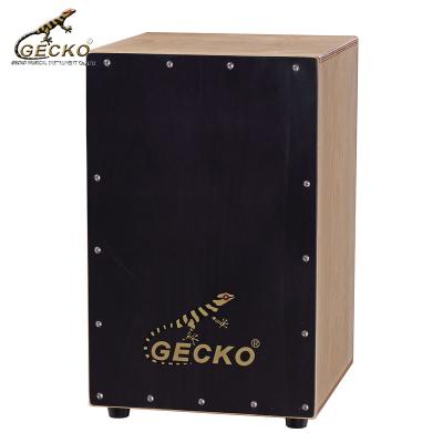 China Hand Percussion GECKO Students Forming Cajon Drum Box / With Bass Drum Pedal for sale