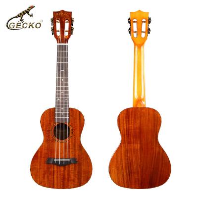 China Wholesale Exquisite Support KOA Concert Customizable Wood 23 Inch Ukulele for sale