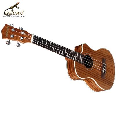 China KOA Gecko UK26KOA Factory Supply 26 Inch KOA Ukulele for sale