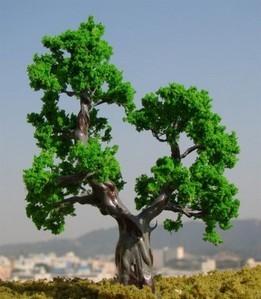 China 90mm high scale model wire tree for architecture for sale