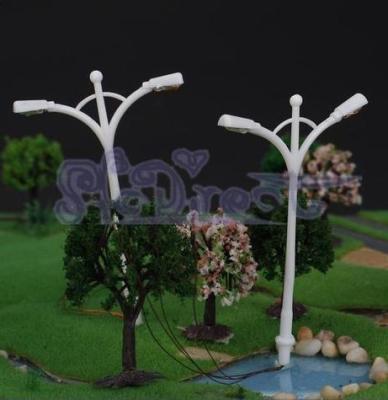 China model street light road lamp light pole Lamppost landscape lighting for model scenry for sale