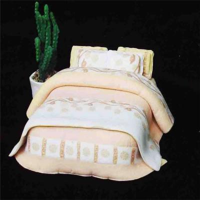 China best selling model beds furniture bed , mini model bed for indoor scenery layout for sale