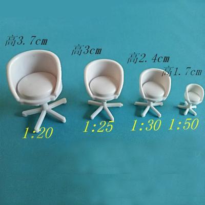 China high quality miniature architectural scale model chair, office chair, bar chair models for sale