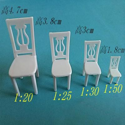 China All kinds of Scale miniature architectural model chair, office chair, bar chair models for sale