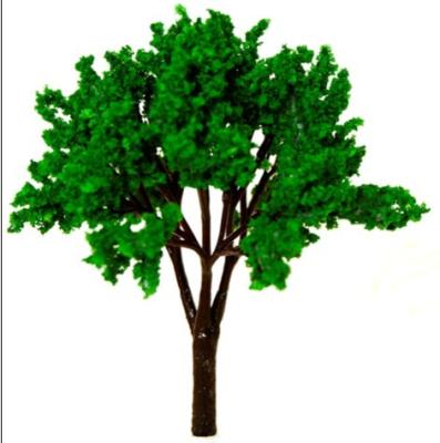 China 120mm Railroad Layout Miniature Model Trees Roadside Green color architecture trees for sale