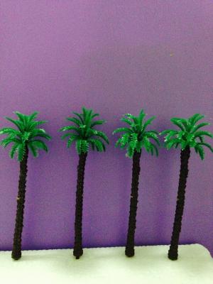 China 40mm high scale model plastic Palm trees for Architecture Models for sale