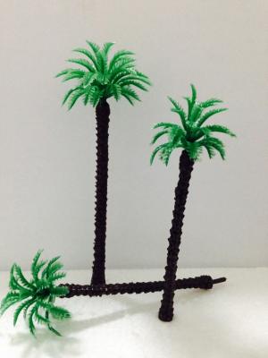 China 150mm high scale model plastic Palm trees for Architecture Models for sale