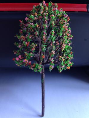 China 80mm design model architecture scale model red tree for sale