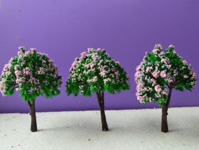 China Favorites Compare hot sale architecture scenery Scale Model Tree colorful model tree 8cm for sale